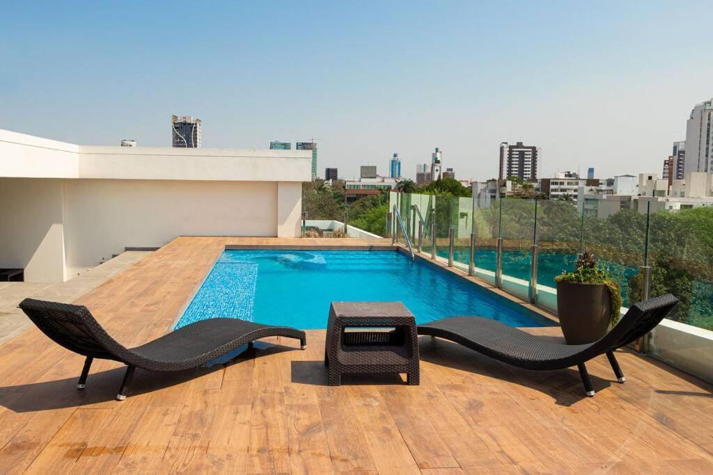 Luxurious Stay At Modern Apartment 산타 크루즈 드 라 시에라 외부 사진
