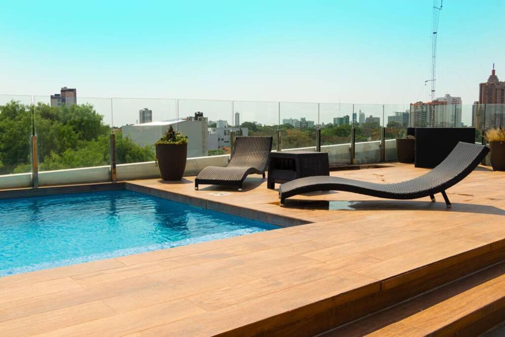 Luxurious Stay At Modern Apartment 산타 크루즈 드 라 시에라 외부 사진
